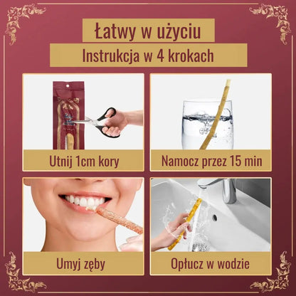 Szczoteczkuś naturalna szczoteczka do zębów - Przydawki