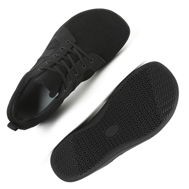 Męskie Sneakersy Casual - Podeszwa Szeroka Zero Drop