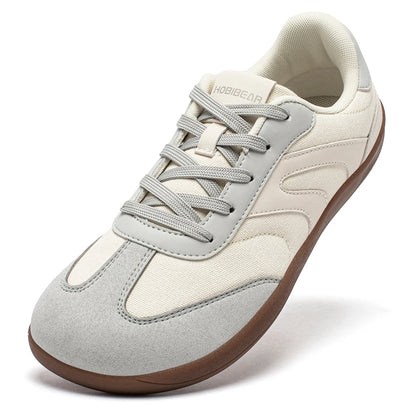 Wygodne casualowe buty barefoot - zamszowe
