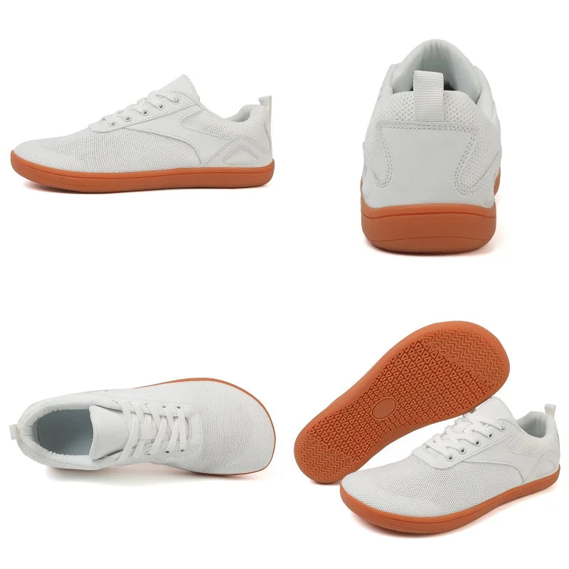 Męskie Sneakersy Casual - Podeszwa Szeroka Zero Drop