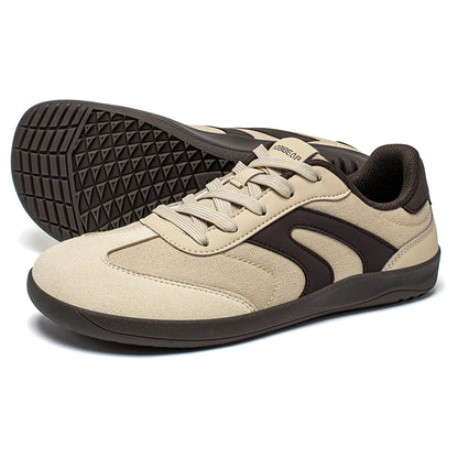 Wygodne casualowe buty barefoot - zamszowe
