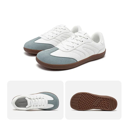 Wygodne casualowe buty barefoot - zamszowe