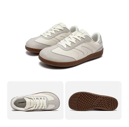 Wygodne casualowe buty barefoot - skórzane