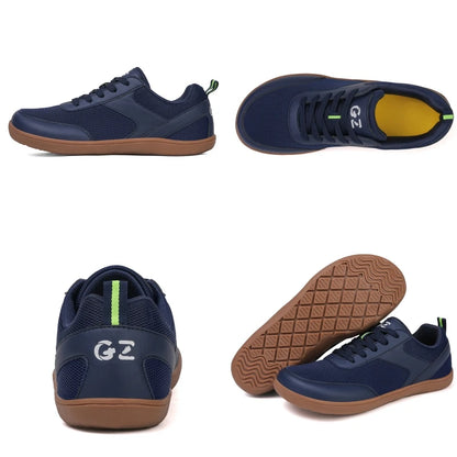 Męskie Sneakersy Casual - Podeszwa Szeroka Zero Drop