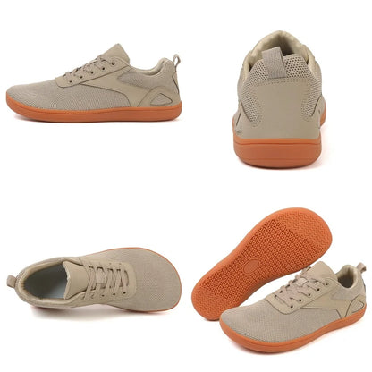 Męskie Sneakersy Casual - Podeszwa Szeroka Zero Drop