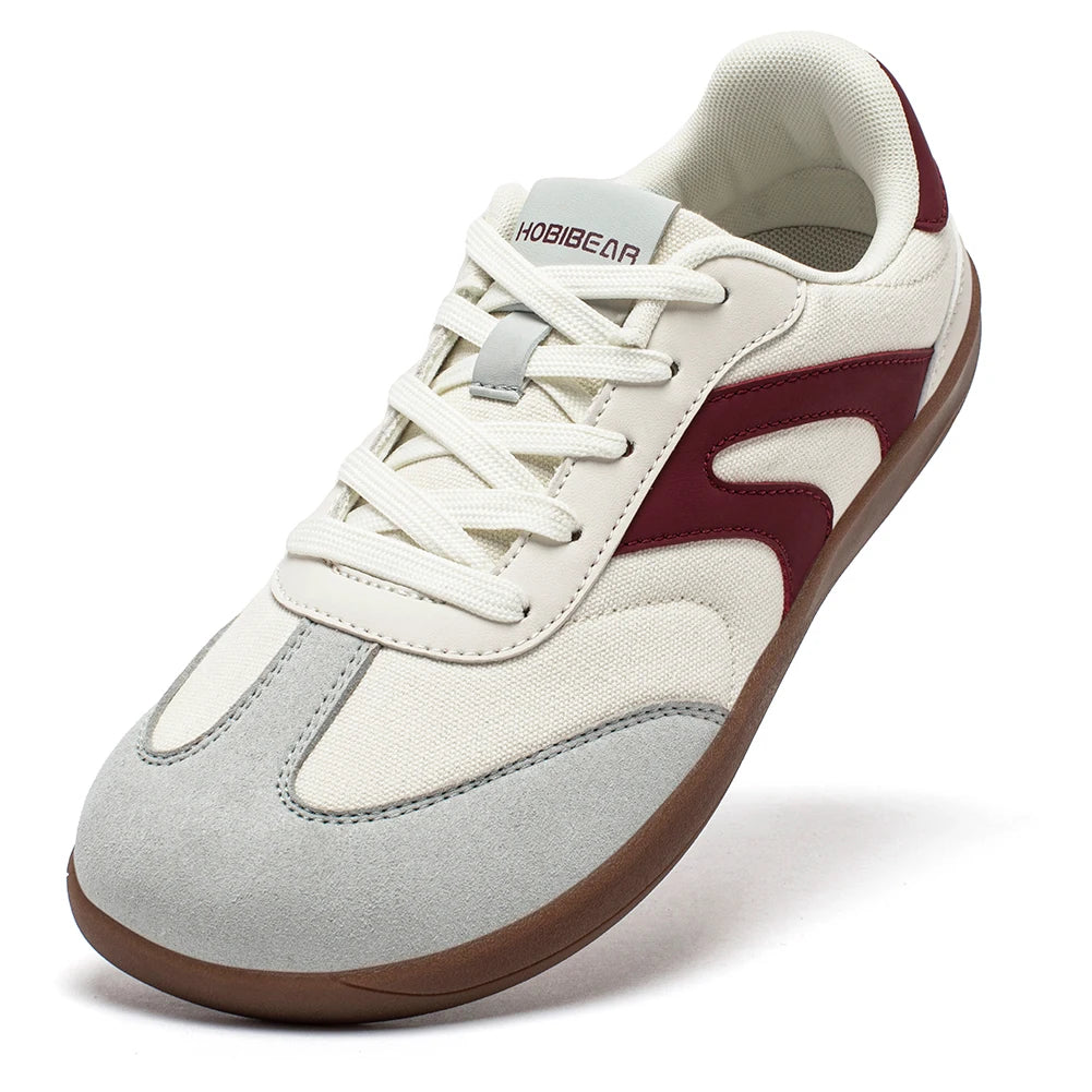 Wygodne casualowe buty barefoot - zamszowe