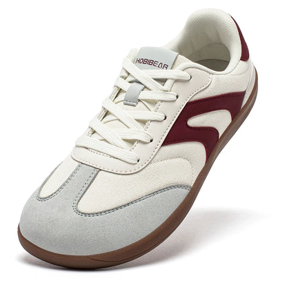 Wygodne casualowe buty barefoot - zamszowe
