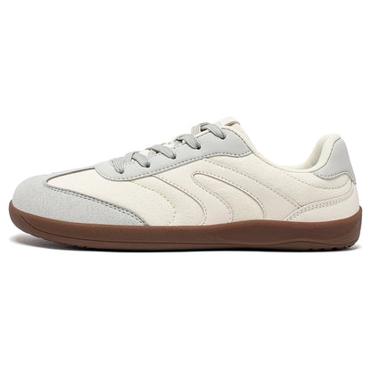 Wygodne casualowe buty barefoot - zamszowe
