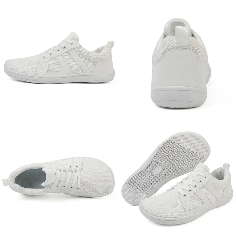 Męskie Sneakersy Casual - Podeszwa Szeroka Zero Drop