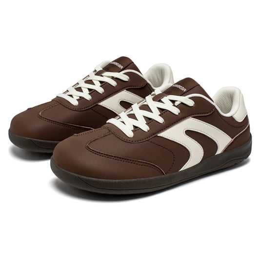 Wygodne casualowe buty barefoot - skórzane