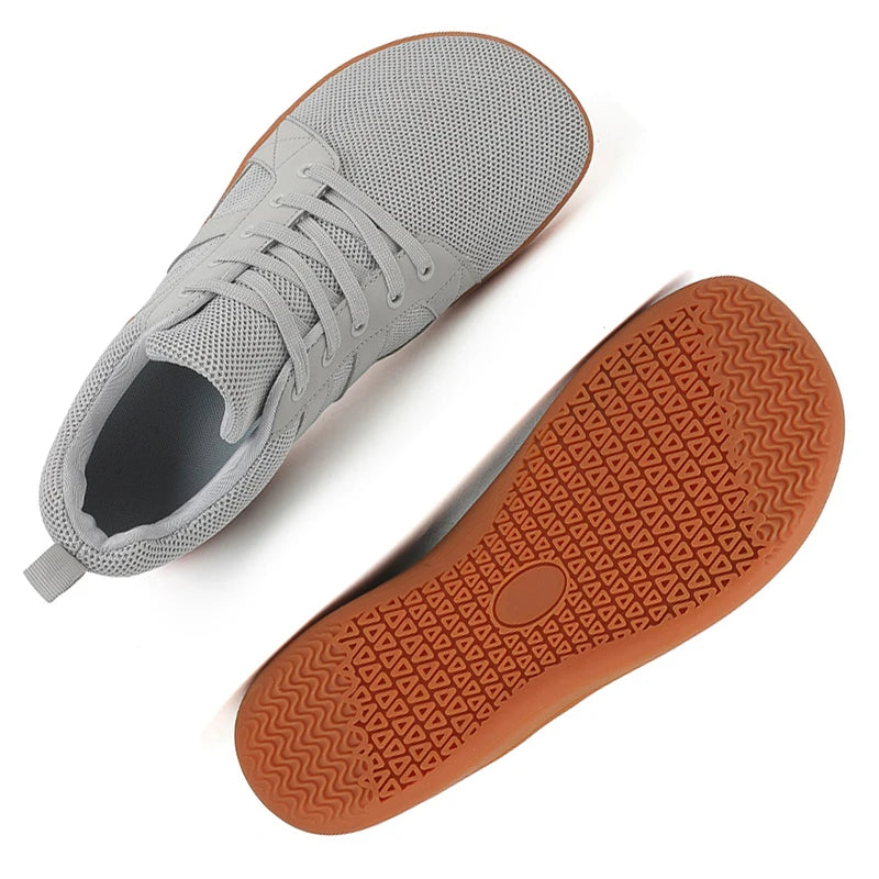 Męskie Sneakersy Casual - Podeszwa Szeroka Zero Drop
