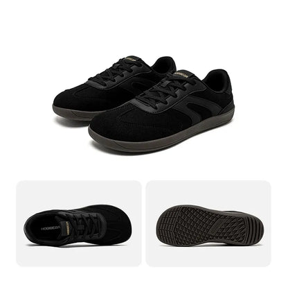Wygodne casualowe buty barefoot - zamszowe