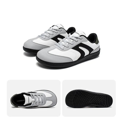 Wygodne casualowe buty barefoot - skórzane