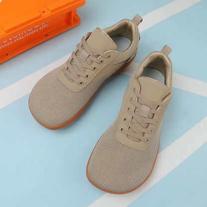 Męskie Sneakersy Casual - Podeszwa Szeroka Zero Drop