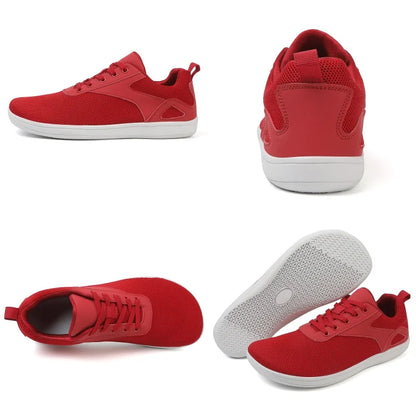 Męskie Sneakersy Casual - Podeszwa Szeroka Zero Drop