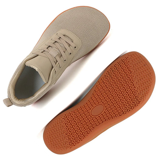 Męskie Sneakersy Casual - Podeszwa Szeroka Zero Drop