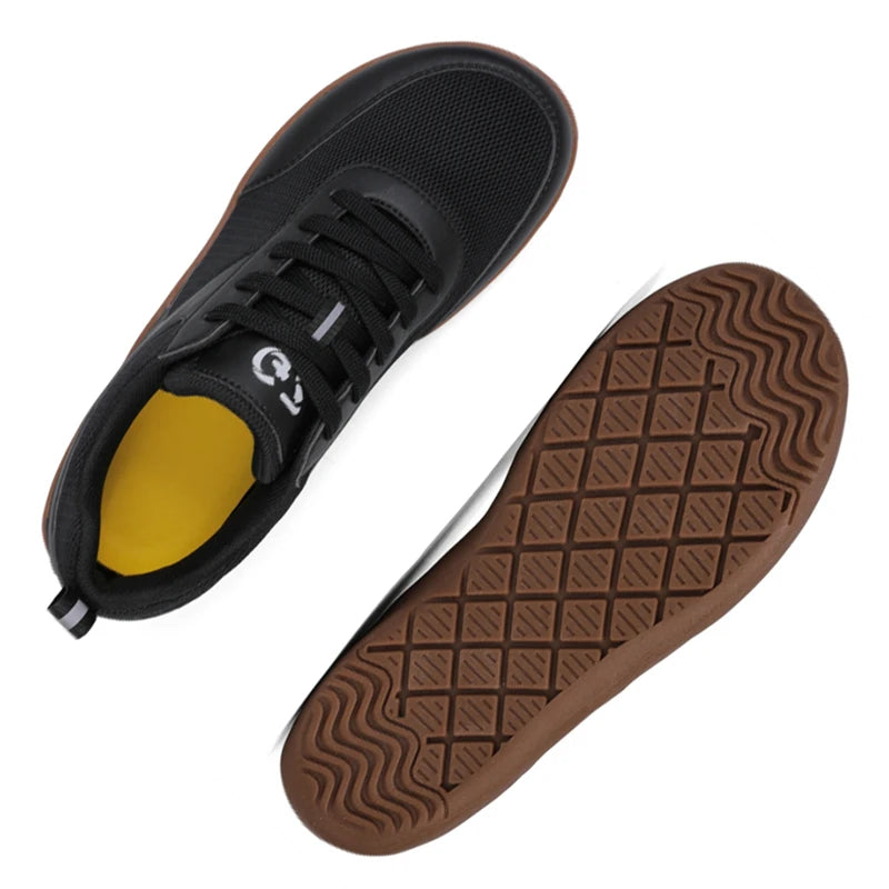 Męskie Sneakersy Casual - Podeszwa Szeroka Zero Drop