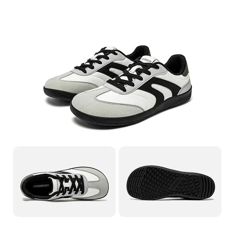 Wygodne casualowe buty barefoot - zamszowe