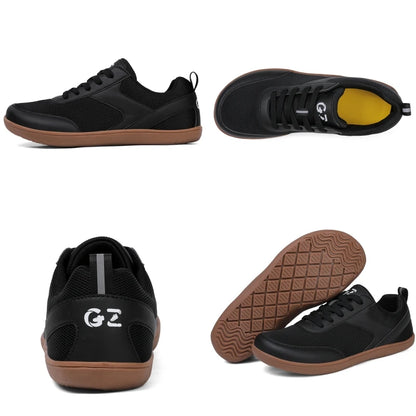 Męskie Sneakersy Casual - Podeszwa Szeroka Zero Drop